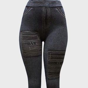 Pants - Jean style Leggings Pants - Jean style Leggings